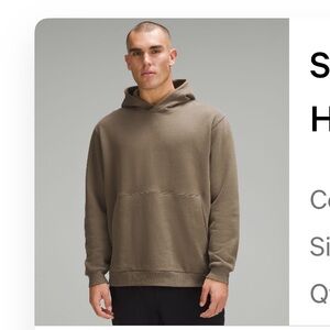 Lululemon Men's Steady State Hoodie, Nomad, Size large